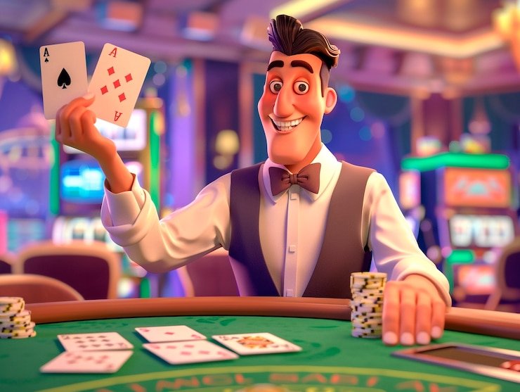 Studio live Evolution Gaming dengan dealer profesional