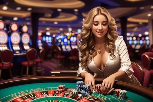 Antarmuka permainan blackjack di aplikasi 168gg