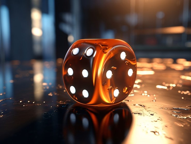 Dealer Evolution Gaming melayani pemain di studio live